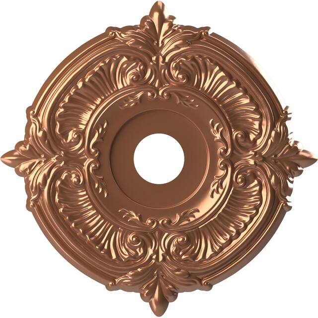 3 1/2" Inside Diameter - Attica Thermoformed PVC Ceiling Medallion