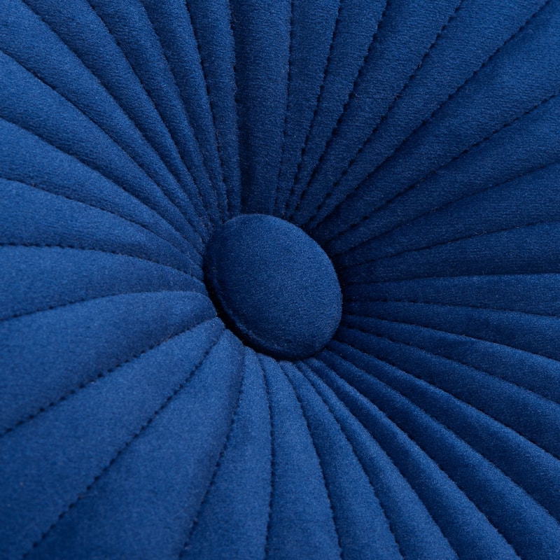 SAFAVIEH Vallory 16-inch Round Tufted Decorative Accent Throw Pillow