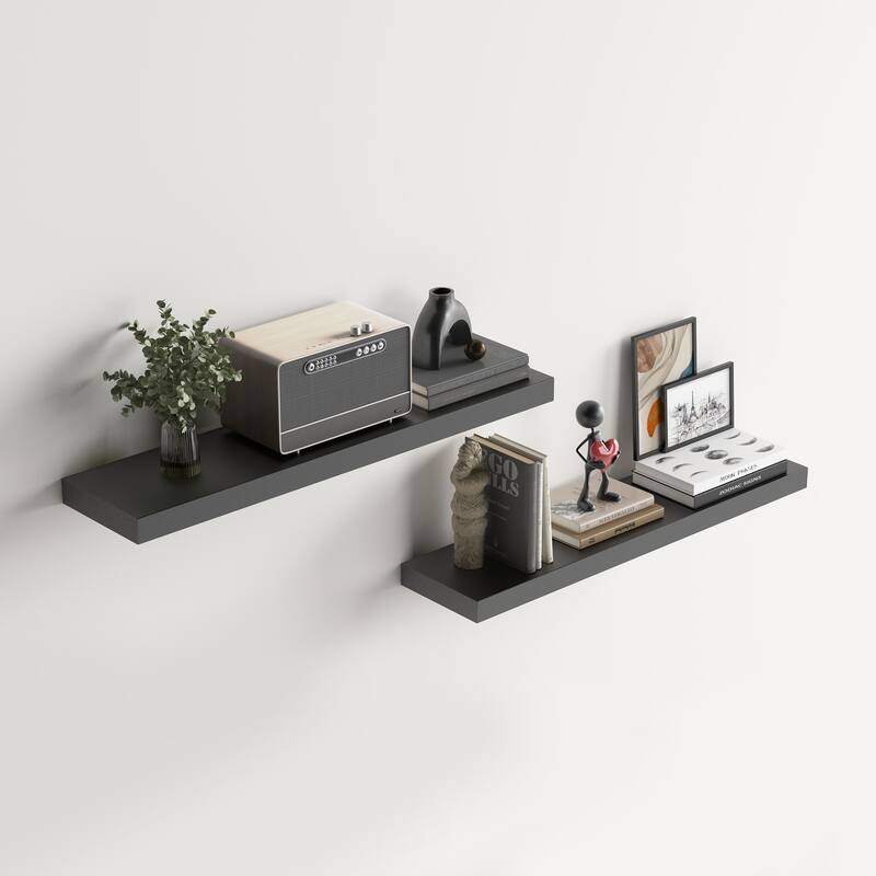 Homy Casa Wall-Mounted Floating Shelf, Set for Living, Modern Sturdy