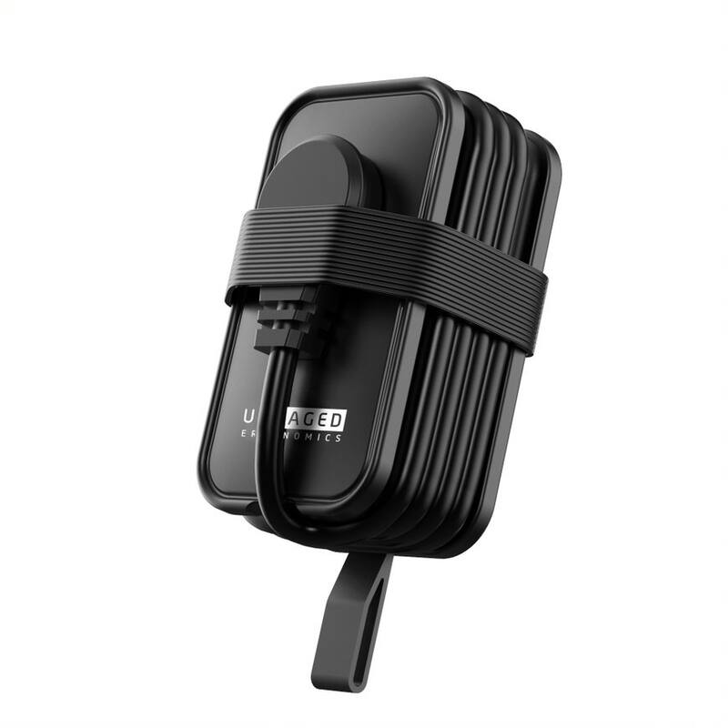 Portable Travel Power Strip with USB Ports 3ft travel extension cord