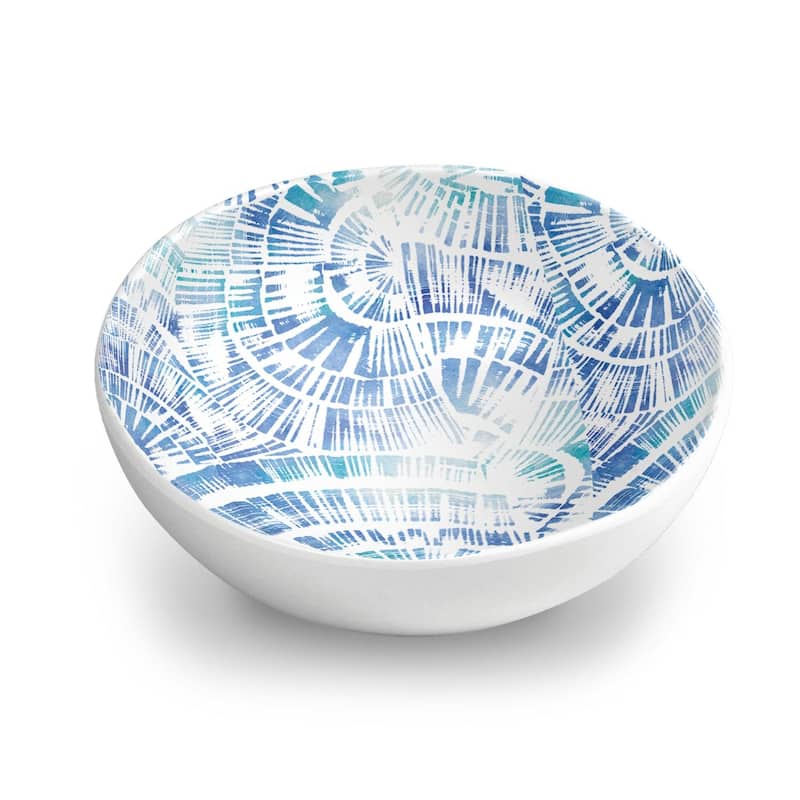 Abode Homewares by TarHong Coastal Scallops Bowl, 7"/ 34 oz. Set of 6