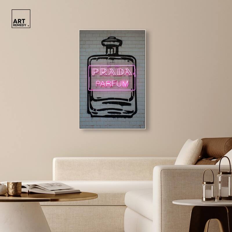 Fragrance Frame Canvas by Art Remedy