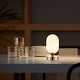 preview thumbnail 21 of 25, Owen 8" Bohemian Farmhouse Iron Wireless Rechargeable Integrated LED Table Lamp, Oil Rubbed Bronze/White by JONATHAN Y