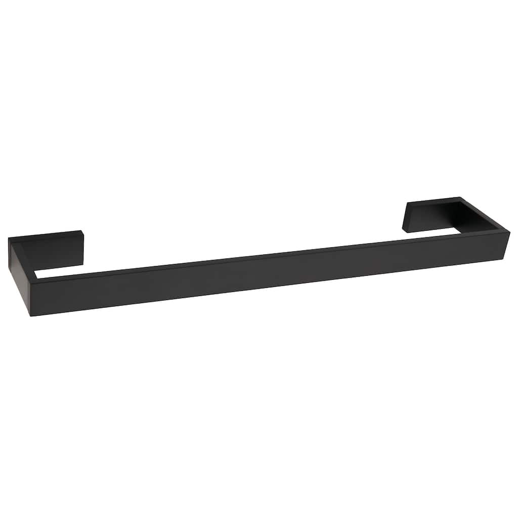 Alno A6420-18 Linear 18" Wide Solid Metal Modern Bathroom Towel Rod