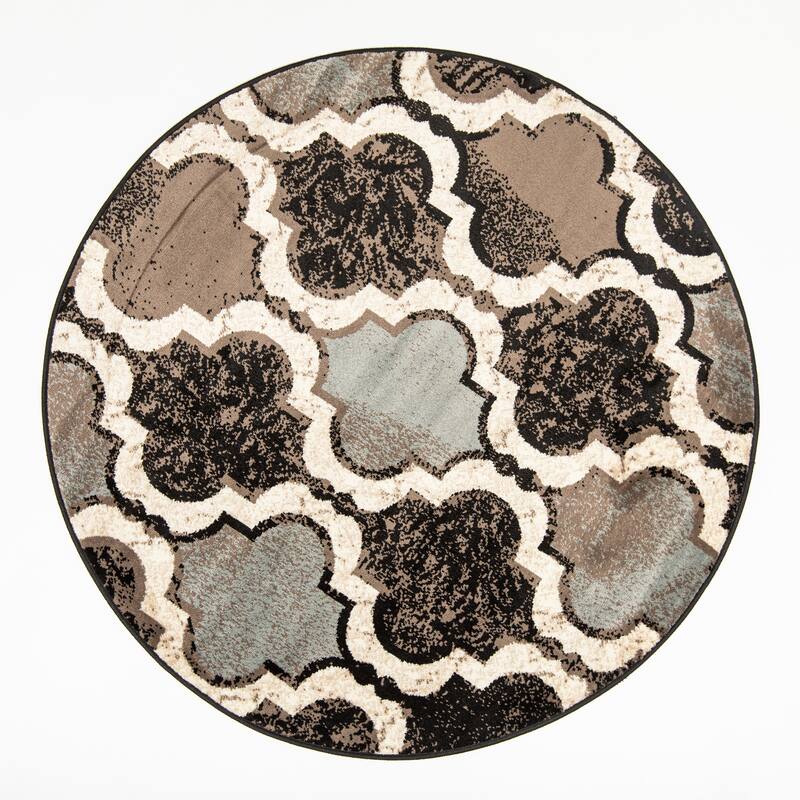 Superior Viking Contemporary Geometric Trellis Indoor Runner or Area Rug