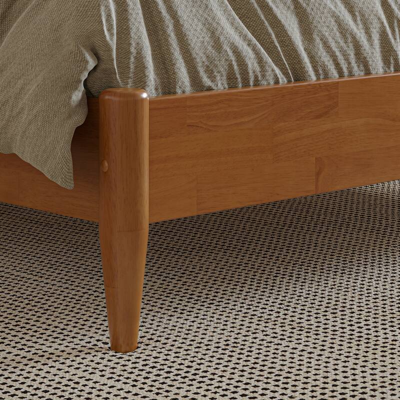 Pasadena Solid Wood Low Profile Platform Bed