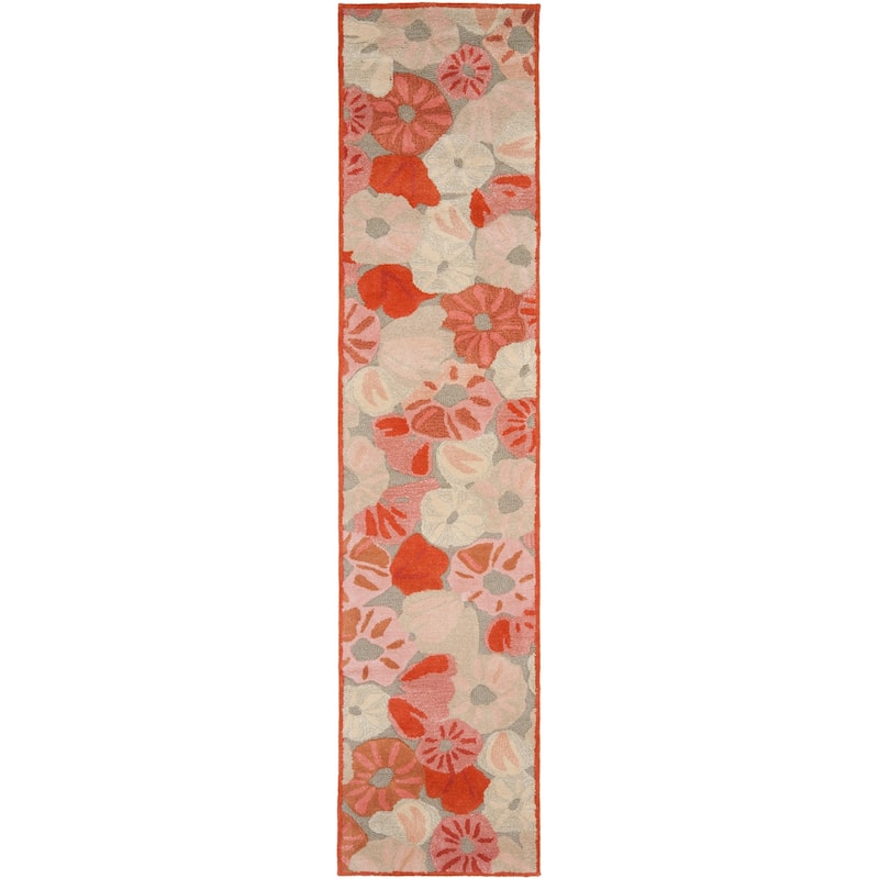 Martha Stewart by SAFAVIEH Poppy Field Wool/ Viscose Rug