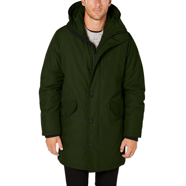 michael kors parka olive