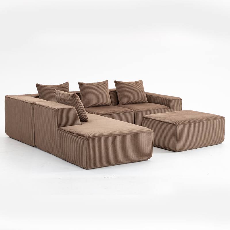 Multi Person Modular Compression Sofa That Can Be Freely Combined