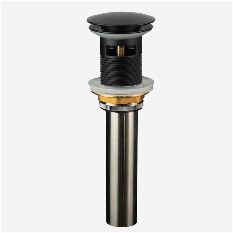 Karran USA PUOF25 Karran PUOF25 Pop-Up Vanity Bowl Drain with Overflow - Matte Black
