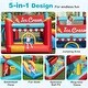 preview thumbnail 9 of 10, Costway Inflatable Bounce House 5-in-1 Ice Cream Jumping Castle