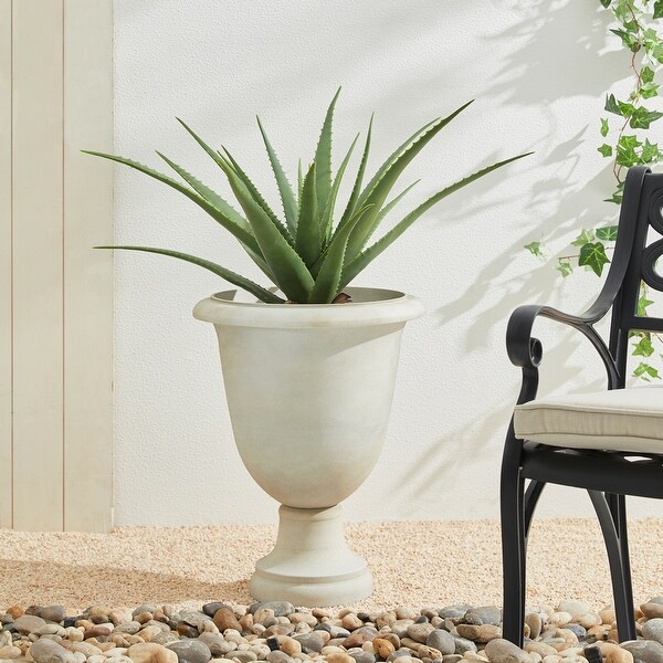 Glitzhome Set of 2 Modern Oversized Eco-Friendly PE Faux