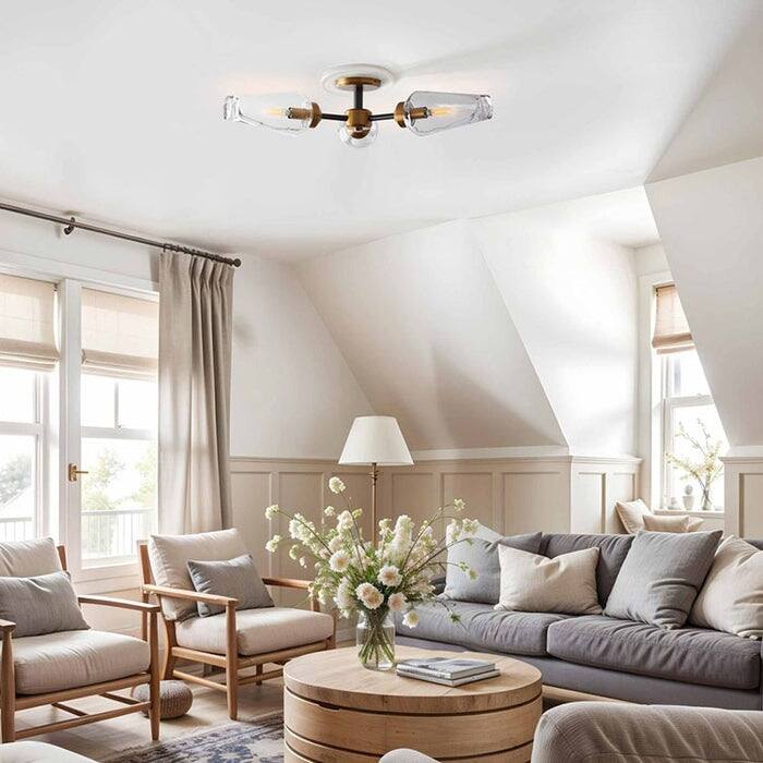 Cadenza Flush Mount - Gold