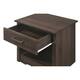 LYKE Home 1 Drawer RTA Nightstand , Wenge
