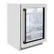 preview thumbnail 27 of 68, ZLINE 24 in. Touchstone 151 Can Beverage Fridge With Solid Stainless Steel Door Satin/Matte Black