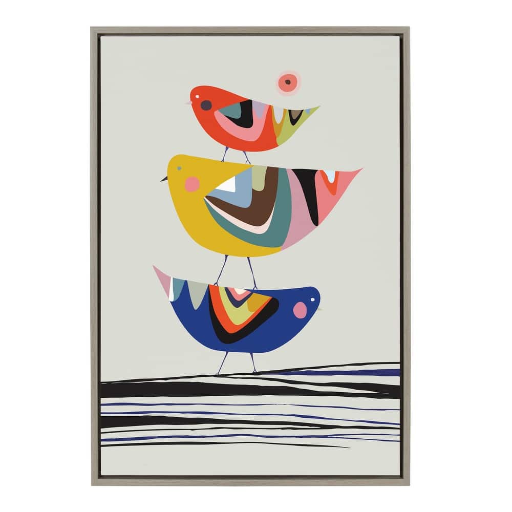 Kate and Laurel Sylvie The Family Tree Framed Canvas By Rachel Lee