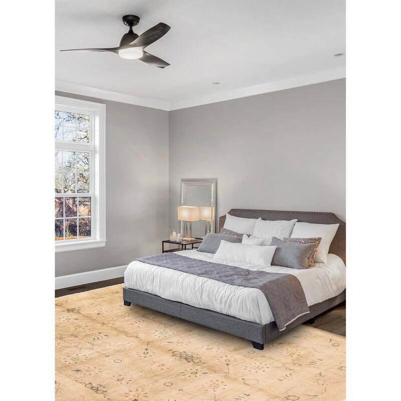 ECARPETGALLERY Hand-knotted Vibrance Khaki Wool Rug - 8'10 x 11'8