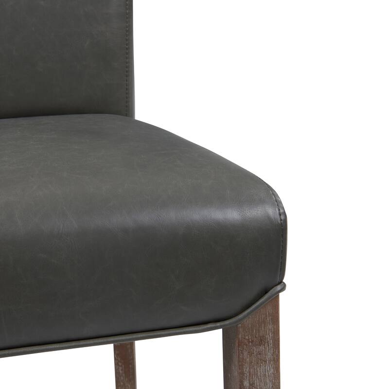 NPD Furniture Beverly Hills Bonded Leather Dining Chair (Set of 2) - na