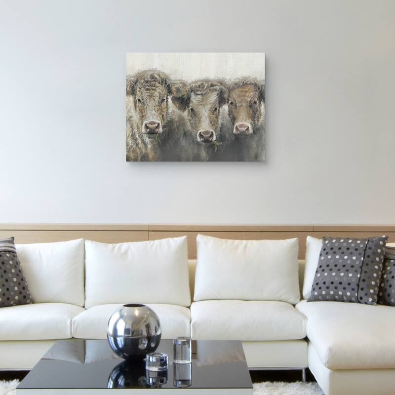 The Three of Us by Bree Merryn Canvas Art Print