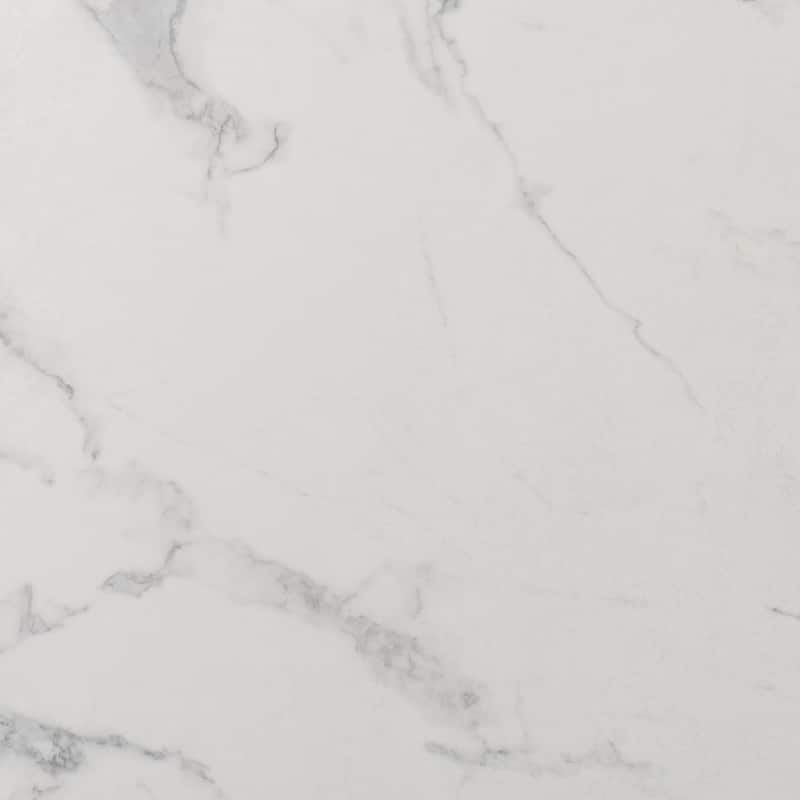 SEI Furniture Kiernan Contemporary White Faux Marble Desk