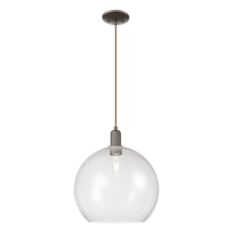 Innovations Lighting Endless Possibilities Arcadia - Athens - 1 Light 14" Cord Hung Mini Pendant - Oil Rubbed Bronze/Seedy