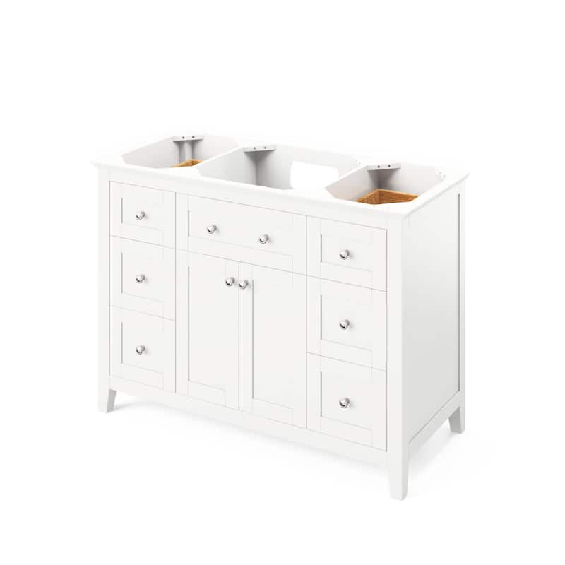 Jeffrey Alexander VN2CHA-48-NT Chatham 48" Single Free Standing Vanity - White - Painted