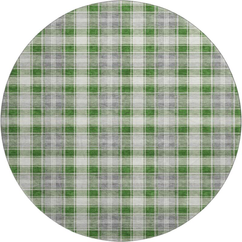 Premium Washable Super Soft Christmas Plaid Mayfield Rug