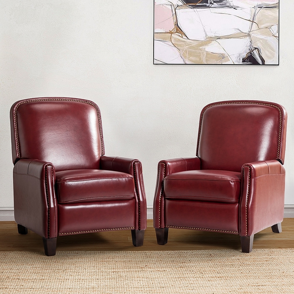 Burgundy Leather Recliner Chairs Bed Bath & Beyond