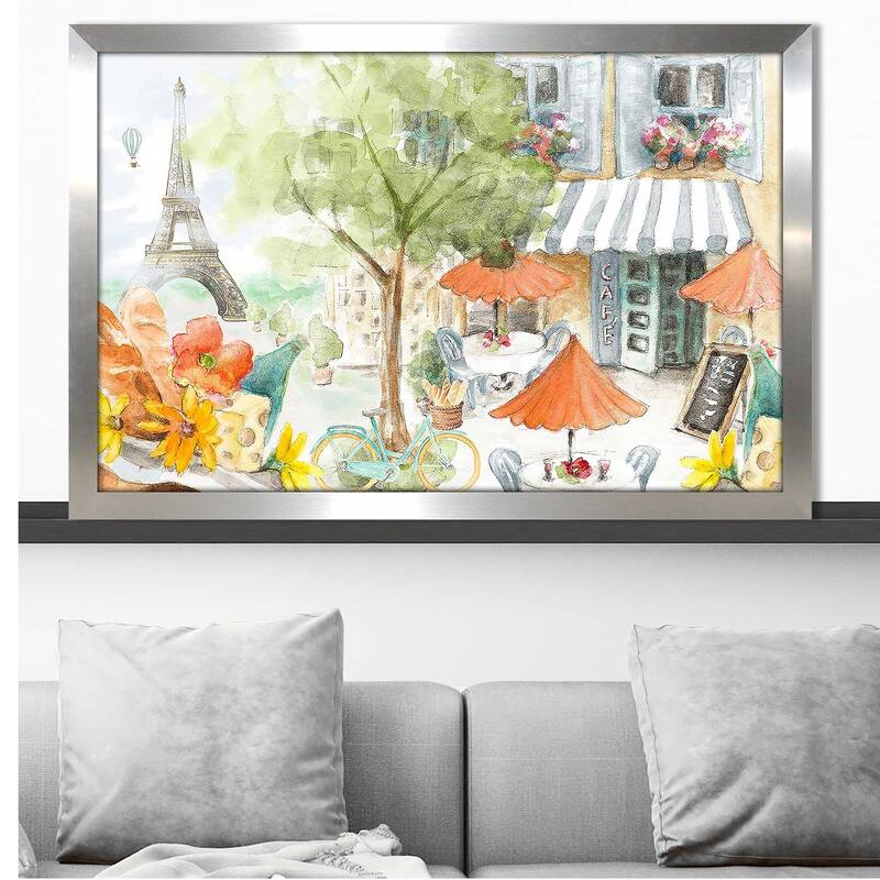 "Parisian Life" Print on Acrylic.