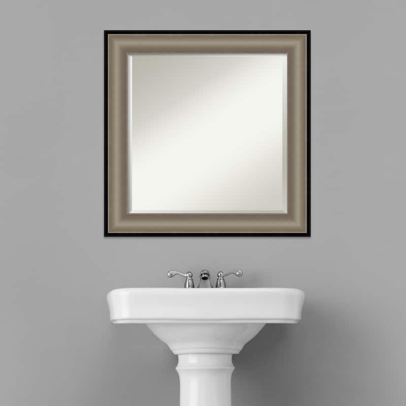 Beveled Bathroom Wall Mirror - Imperial Frame