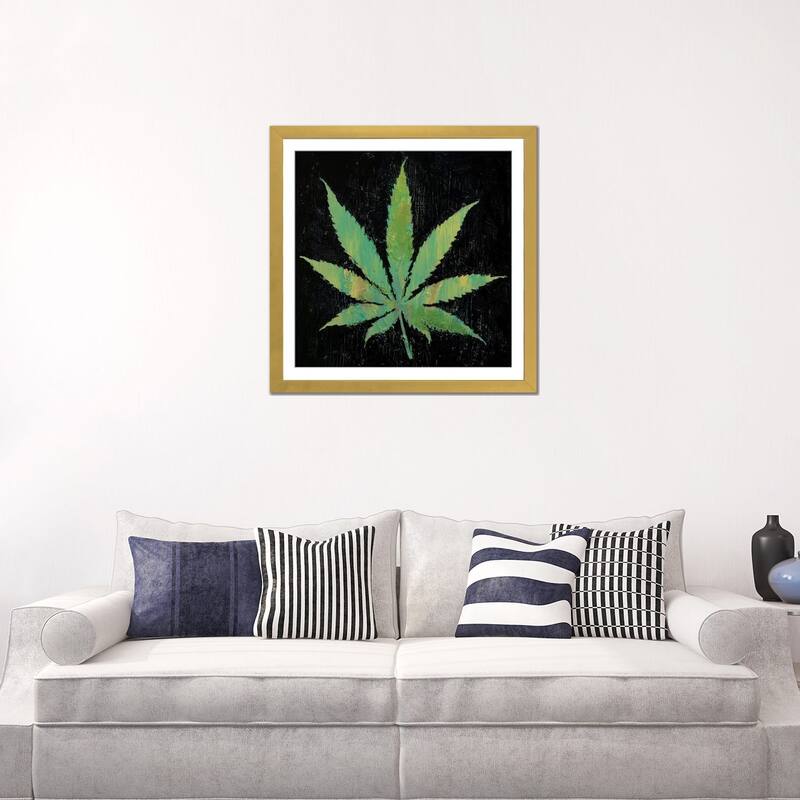 iCanvas "Pot Leaf " by Michael Creese