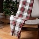 preview thumbnail 1 of 2, Fabstyles Celebration Plaid Cotton Throw Blanket