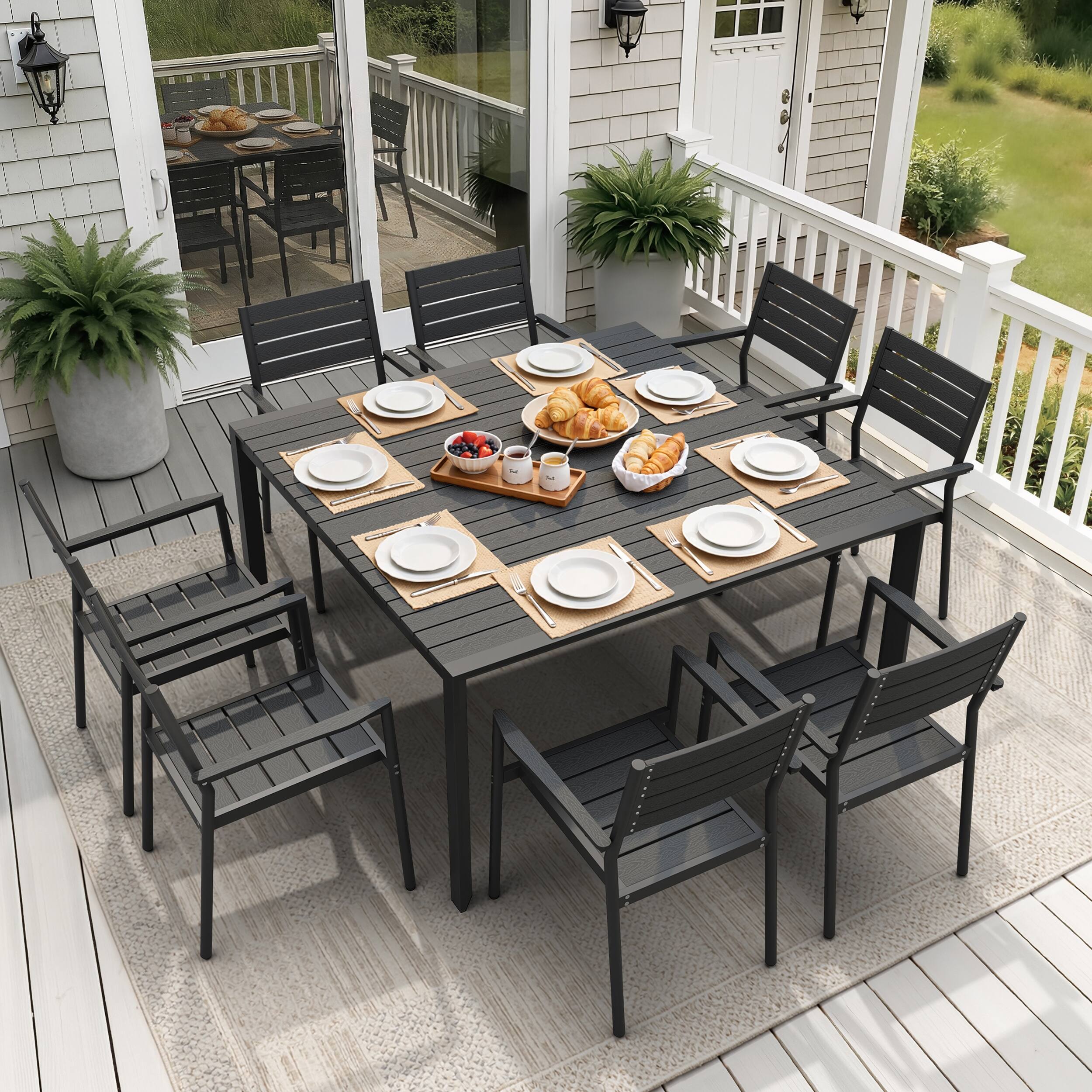 Option Black with Armchairs