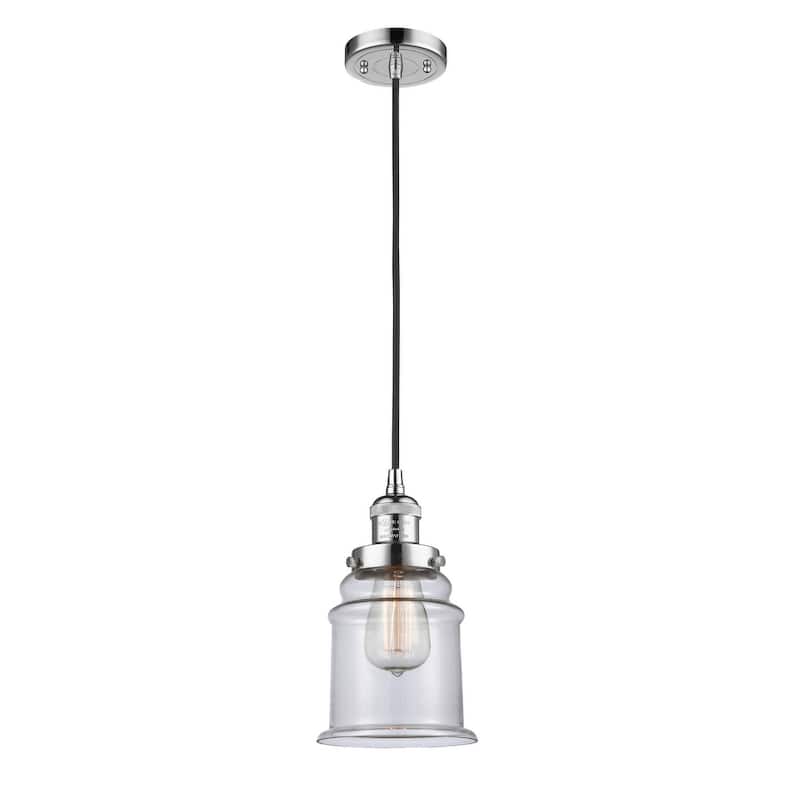 Innovations Lighting Canton 6" Wide Mini Pendant - Cord Suspension