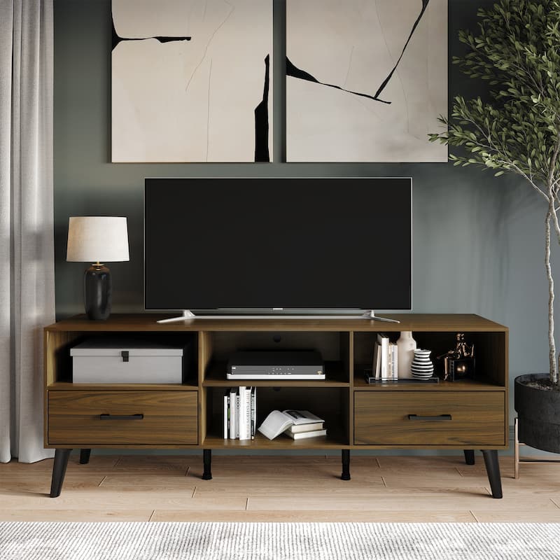 CraftPorch Rustic TV Stand Console