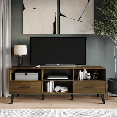 CraftPorch Rustic TV Stand Console