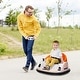 preview thumbnail 6 of 5, Orange 12V Bumper Car, Spin Fun with Remote Control