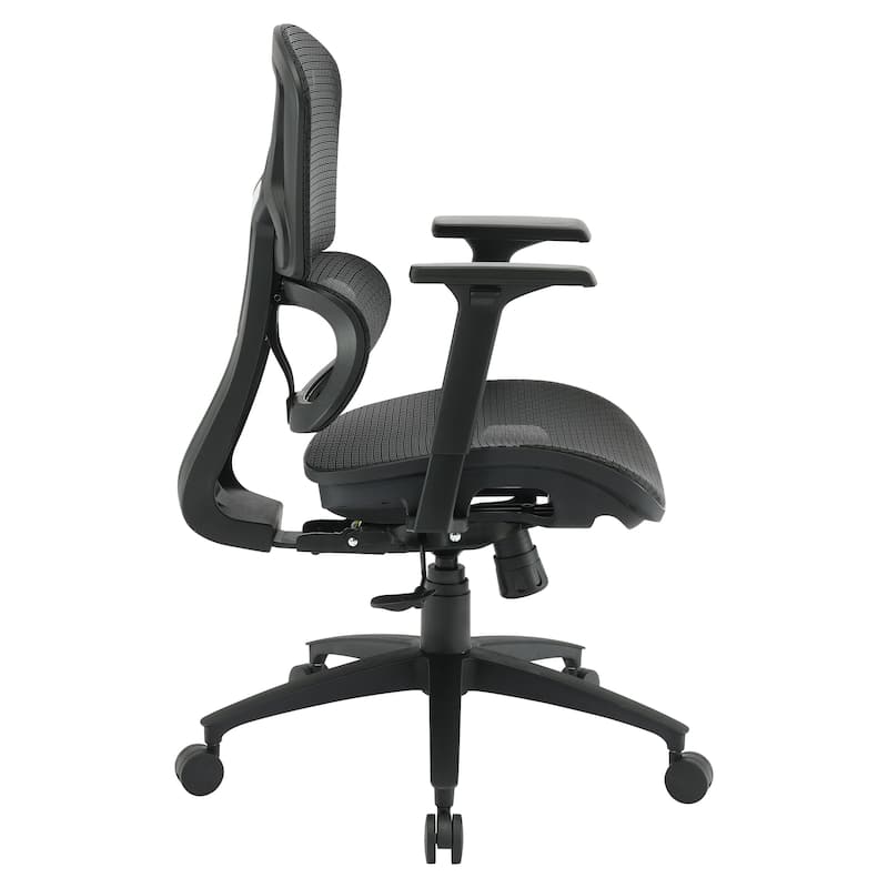 Black Mesh and Seat Managers Chair