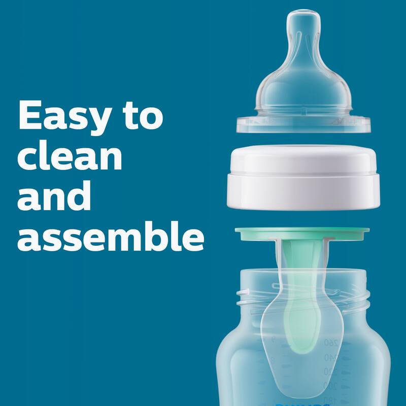 Philips Avent Anti-colic Bottle With AirFree Vent 9oz 3pk