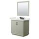Option Light Green / White Quartz Top / Matte Black