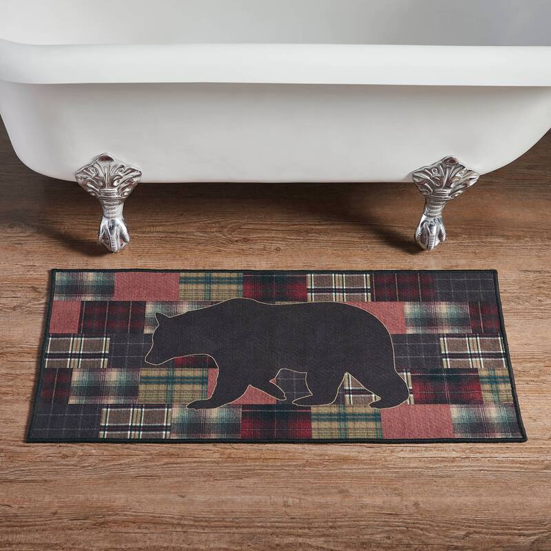 Wyatt Bear Polyester Bathmat