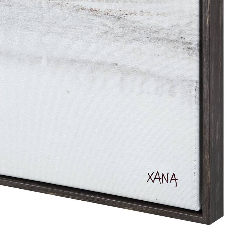 Danae 48" H x 36" W Canvas Art, White