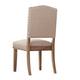 Benchwright Upholstered Dining Chairs (Set of 2) by iNSPIRE Q Artisan - Beige Linen