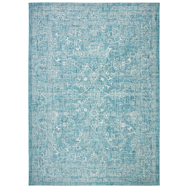 SAFAVIEH Courtyard Aquata Indoor/ Outdoor Waterproof Patio Backyard Rug