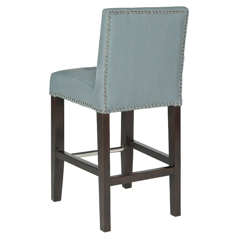 SAFAVIEH Lashunda 24-inch Counter Stool - 16.7" W x 20.1" L x 34.4" H - 17Wx20Dx34H