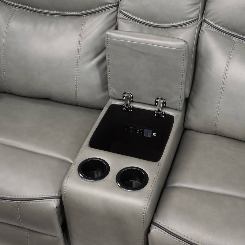 Brisa Manual Double Glider Reclining Loveseat