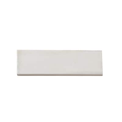 Apollo tile 2.5" x 8" Antiek Glossy White Ceramic Tile (5.38 sq ft/case) - 38 Pack