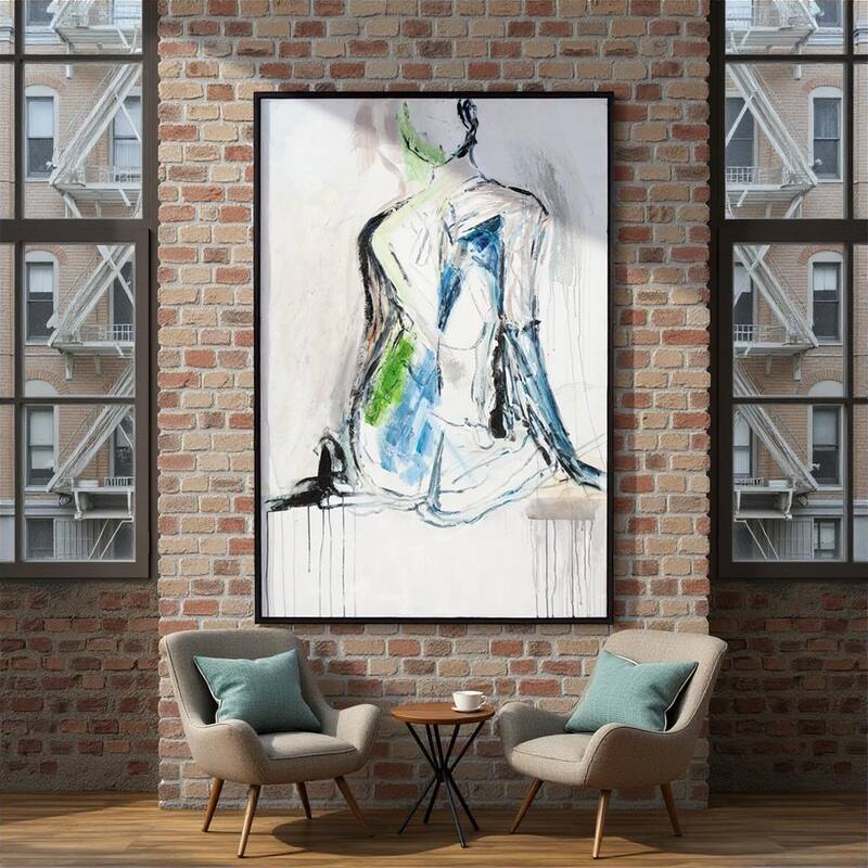 Glamour Pose Hand Painted Original Art