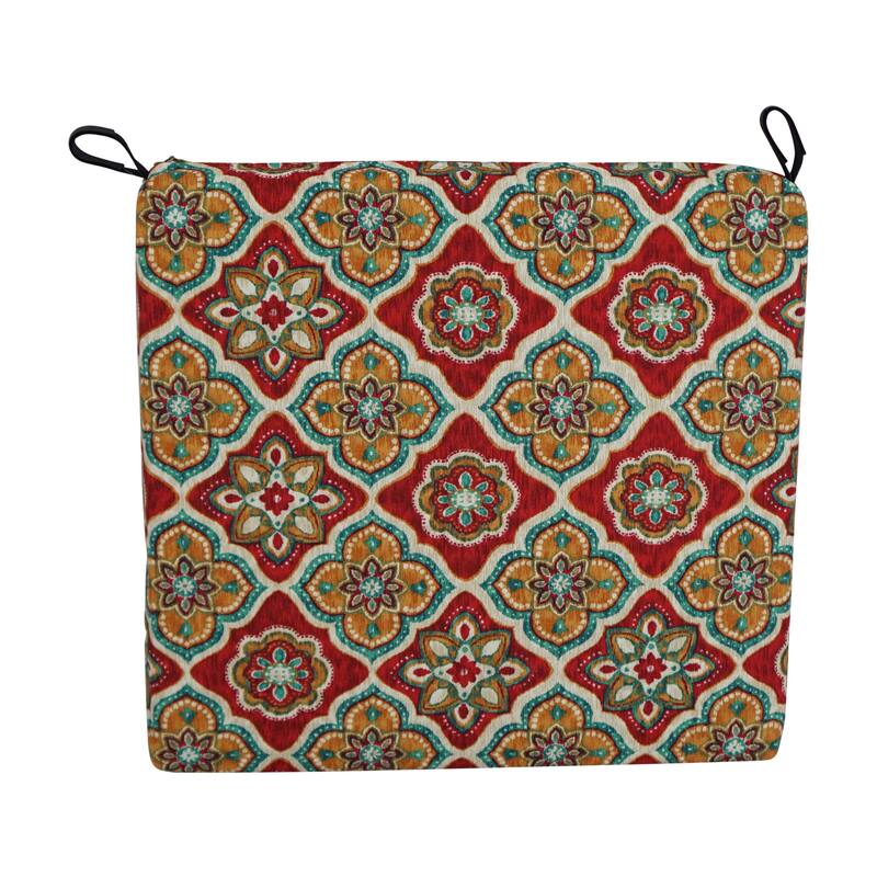 20-inch by 19-inch Indoor/Outdoor Chair Cushion - 20 x 19