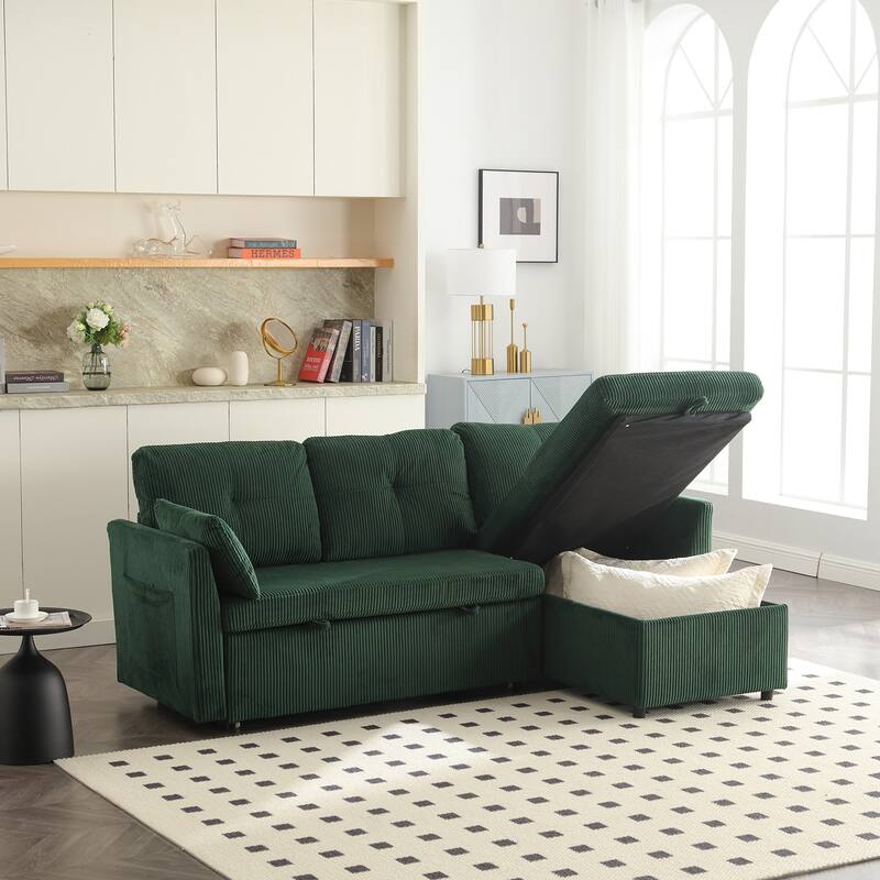 Modular Sectional Sofa L Shaped Modular Couch with Reversible Chaise